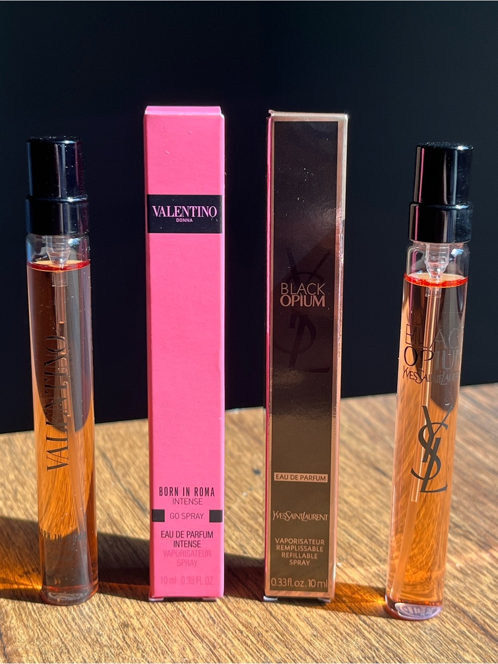 Valentino Donna Born in Roma & YSL Black Opium